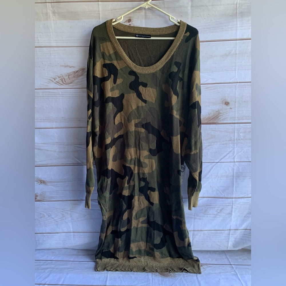 Fashion to Figure Camoflauge Dress Size 1X